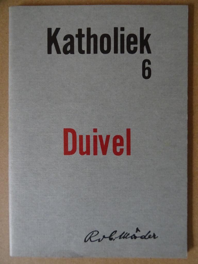 Religieus boek duivel boekje duivel Katholiek 6 Duivel 1950, Ophalen of Verzenden, Zo goed als nieuw, Boek, Christendom | Katholiek
