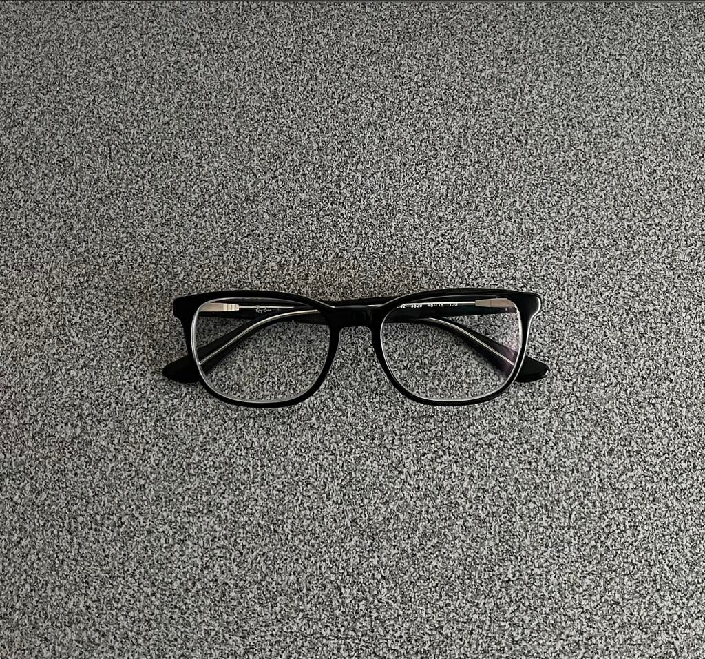 Kinderbril Ray-Ban op sterkte, Zwart, Ophalen of Verzenden, Zo goed als nieuw, Ray-Ban