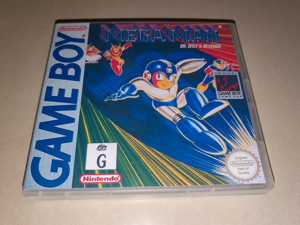 Mega Man Dr. Wily's Revenge Game Boy GB Game Case, Games en Spelcomputers, Games | Nintendo Game Boy, Verzenden, Zo goed als nieuw