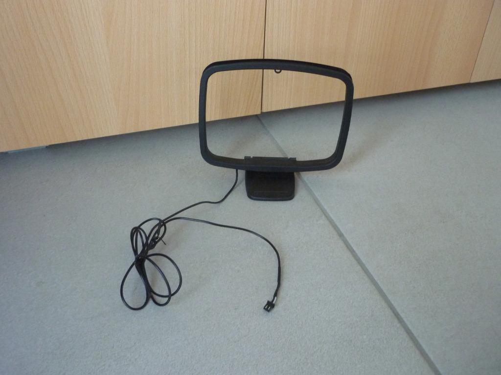 Indoor FM AM loop antenne met 2 pin connector radio audio, Telecommunicatie, Antennes en Masten, Ophalen of Verzenden, Antenne