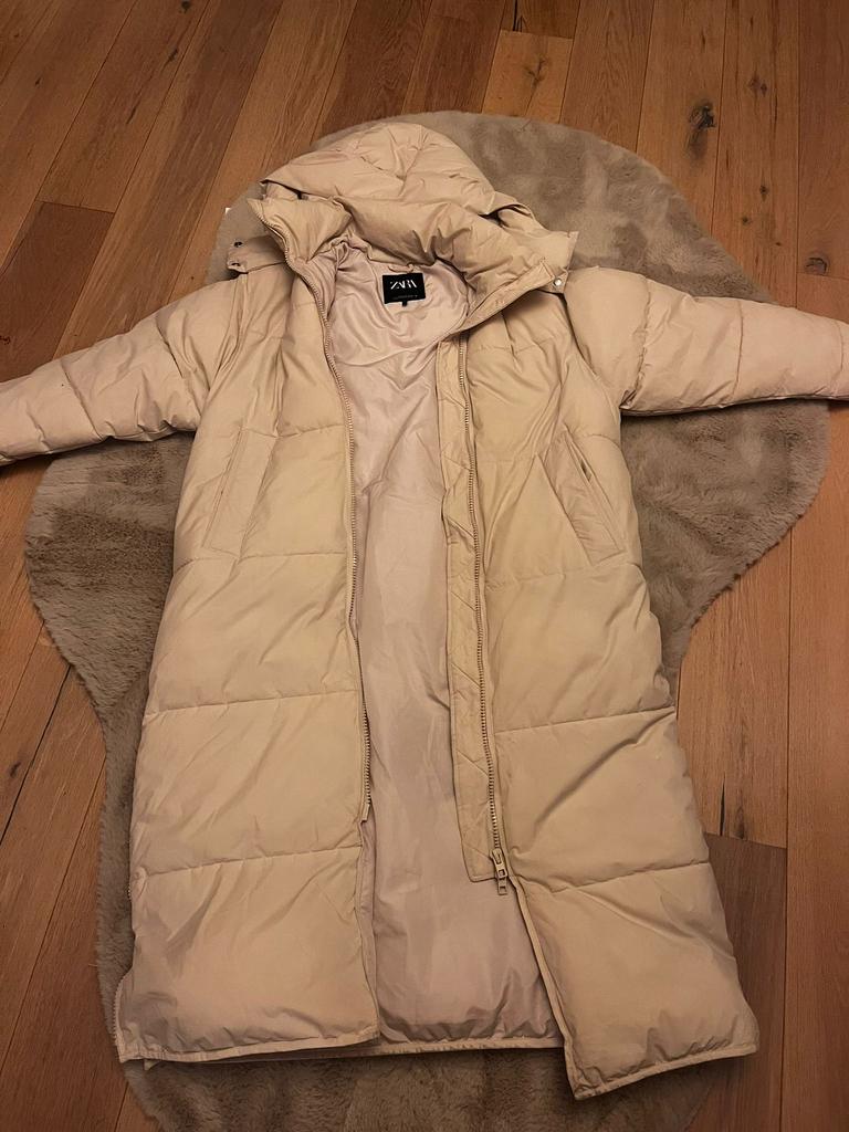 Lange jas van zara, Kleding | Dames, Ophalen, Maat 36 (S), Gedragen, Zara