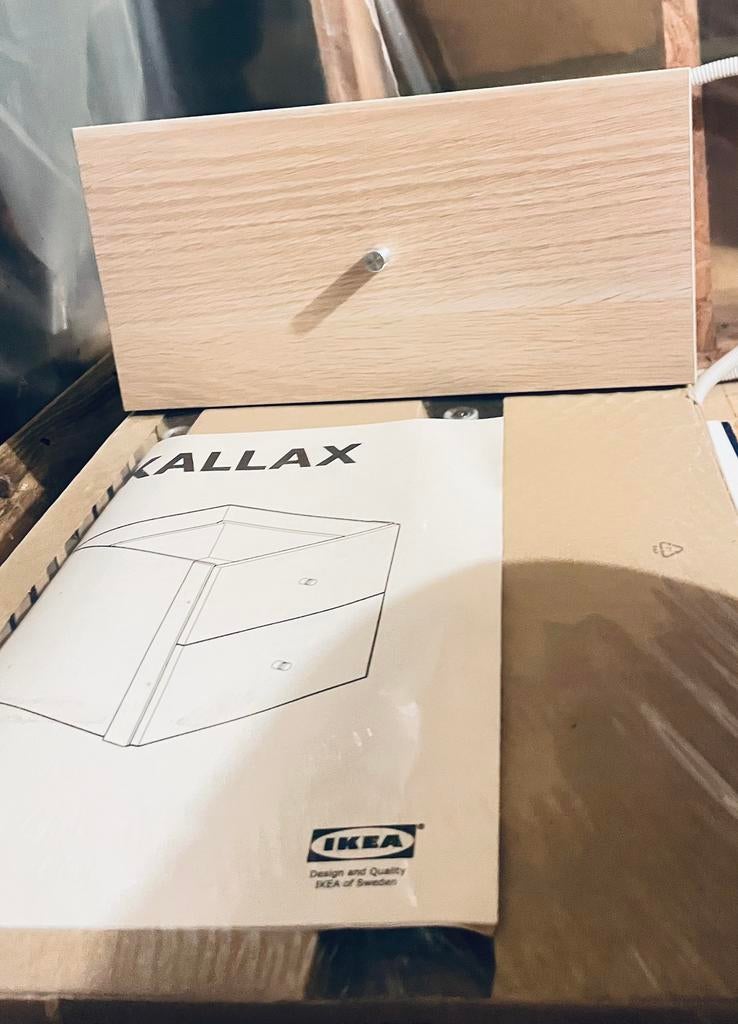 Tiroirs et portes Kallax, Enlèvement, Comme neuf