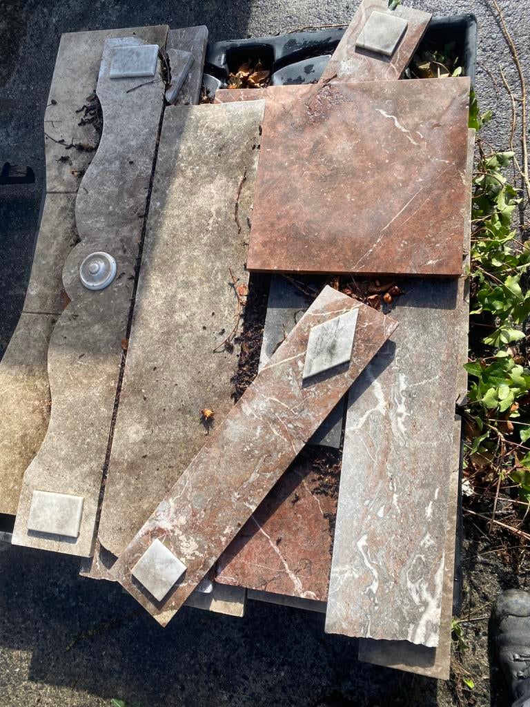 Carreaux de cheminée anciens, Enlèvement, Comme neuf