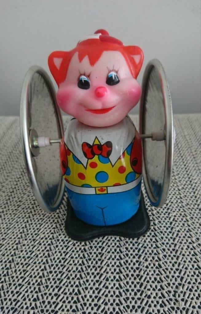 Jouet mécanique en fer blanc, Enlèvement, Comme neuf