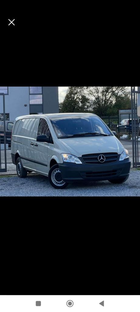 Merceders vito 113, Auto's, Zwart, Bluetooth, Beige, Mercedes-Benz