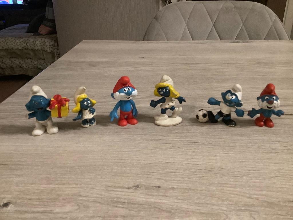 De Smurfen verschillende characters reeks 3 (6 cm), Ophalen of Verzenden, Gebruikt
