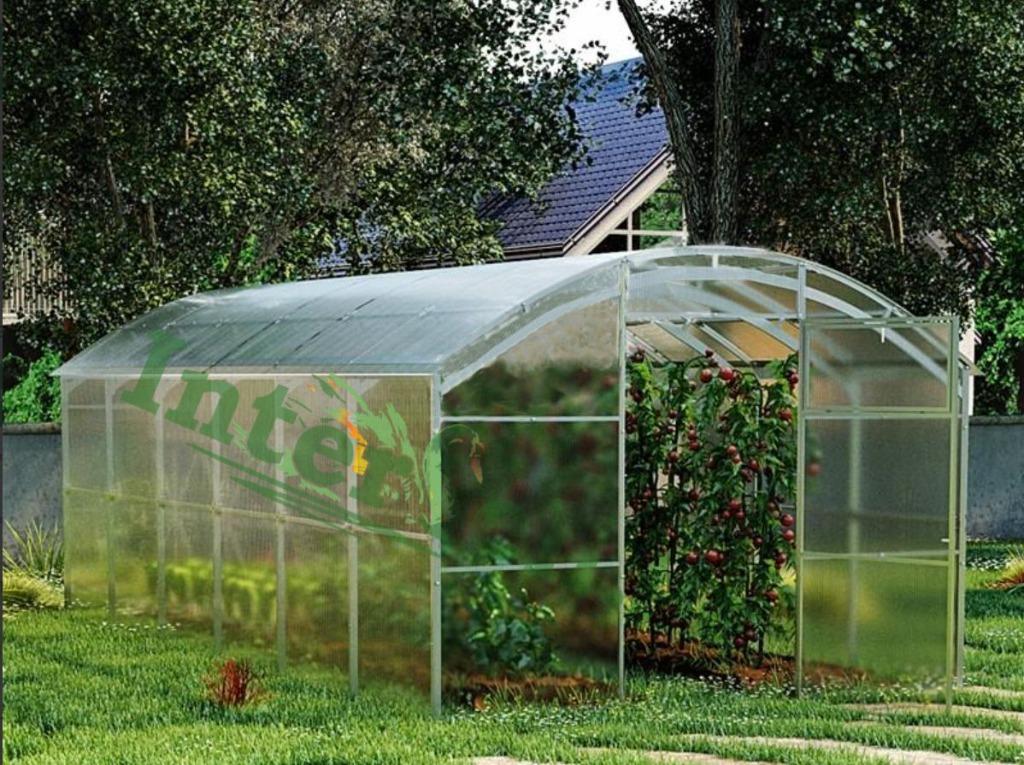 SERRE Ganzia meerdere maten 6mm poly platen tunnelkas, Envoi, Polycarbonate, Neuf, Acier