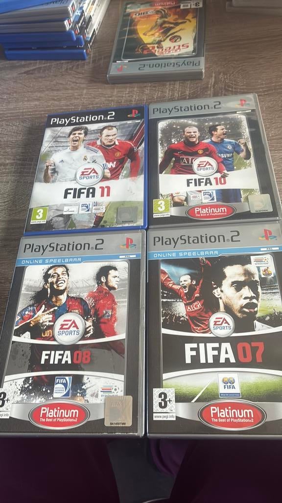 Fifa Games PS2, Games en Spelcomputers, Verzenden, Zo goed als nieuw