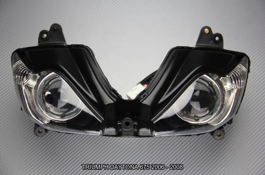 Phare / Optique AVDB avant TRIUMPH DAYTONA 675 2006 - 2008, Enlèvement ou Envoi, Neuf