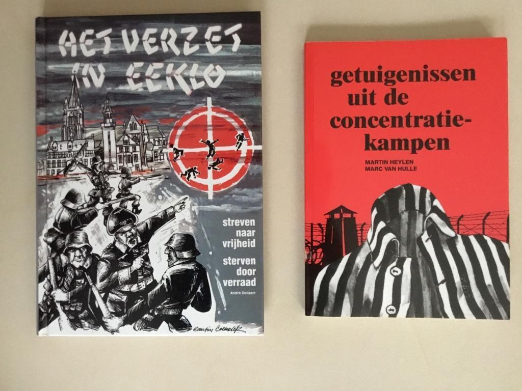 Het verzet in Eeklo & Getuigen concentratie kampen ., Ophalen of Verzenden, Zo goed als nieuw
