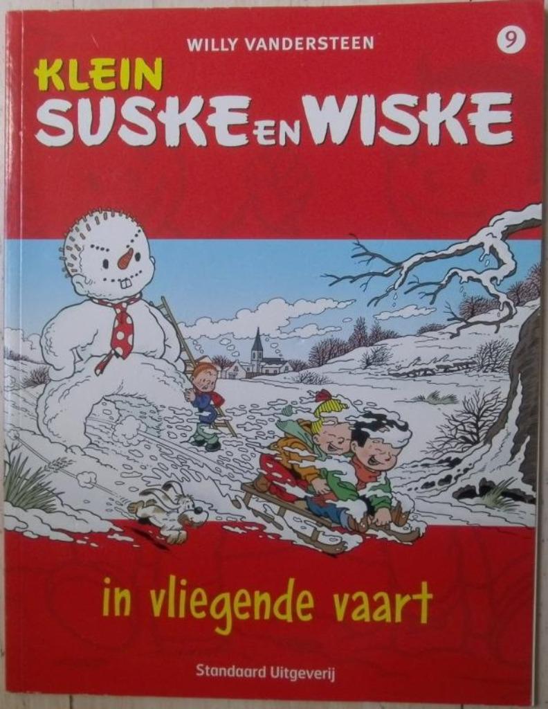Klein Suske en Wiske nr. 9 - In vliegende vaart, Enlèvement ou Envoi