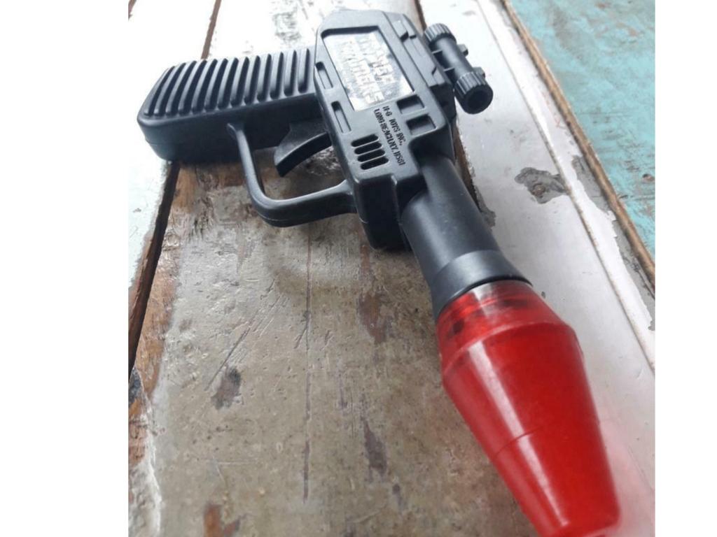 Transformers Hasbro Bradley 1984 blaster pistool gun vintage, Autres générations, Enlèvement ou Envoi, Comme neuf, Autobots