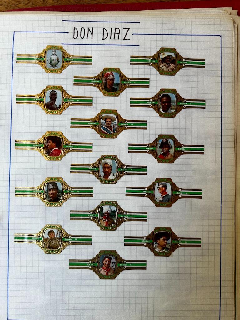 Verzameling sigarenbandjes boek 2 deel 2/4, Ophalen of Verzenden, Zo goed als nieuw, Sigarenbandjes