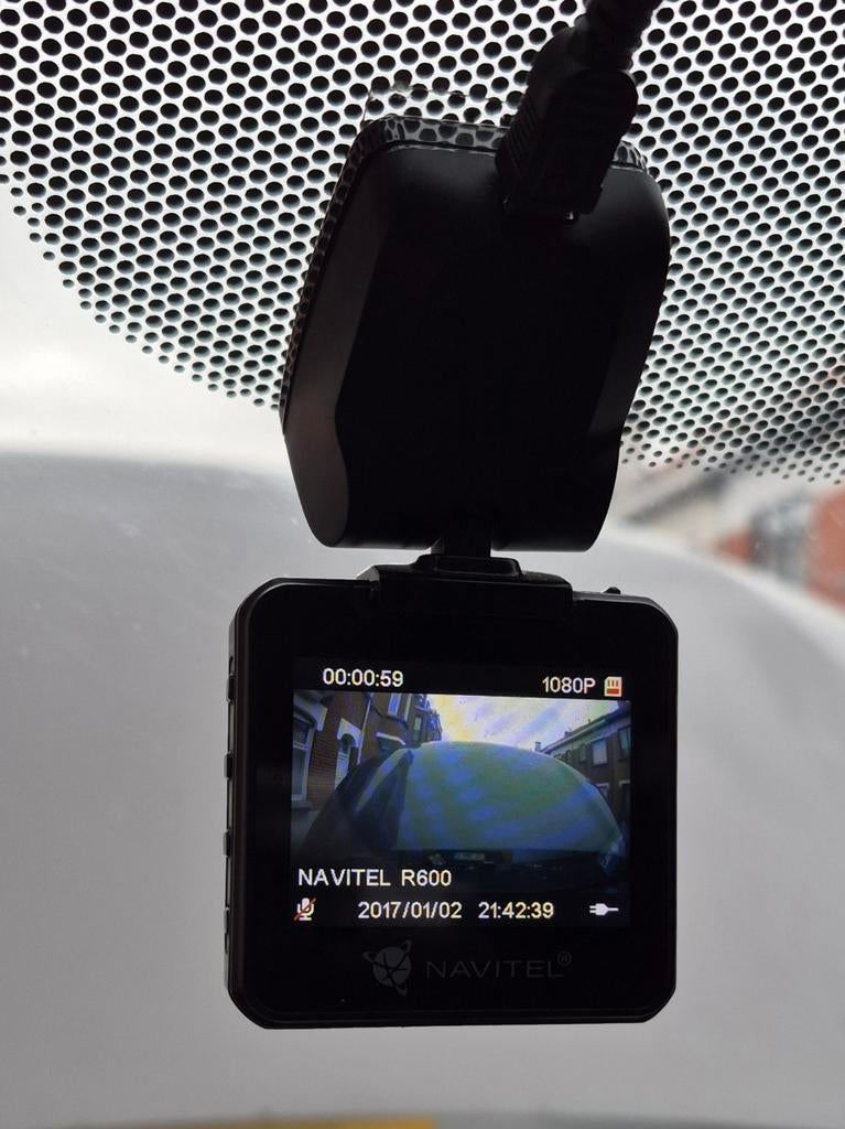 NAVITEL R600, dashcam autocamera, Ophalen of Verzenden, Zo goed als nieuw