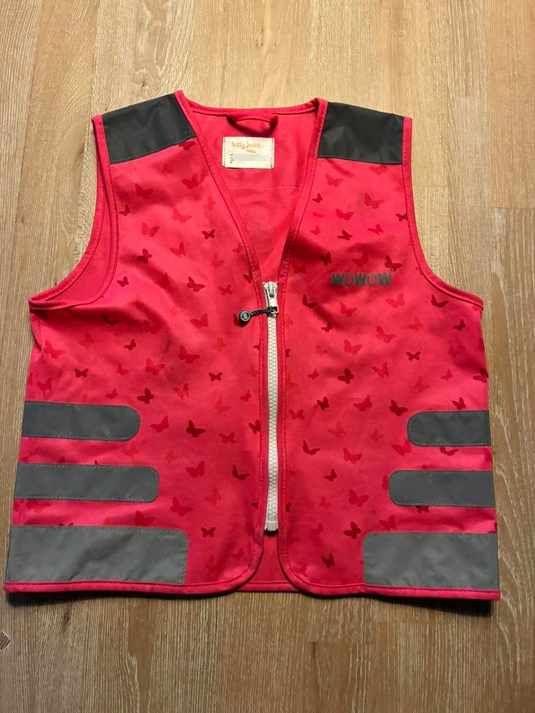 Fluo vest Wowow kinderen: Nutty Jacket Small, Kinderen, Wowow, Zo goed als nieuw, Bovenkleding