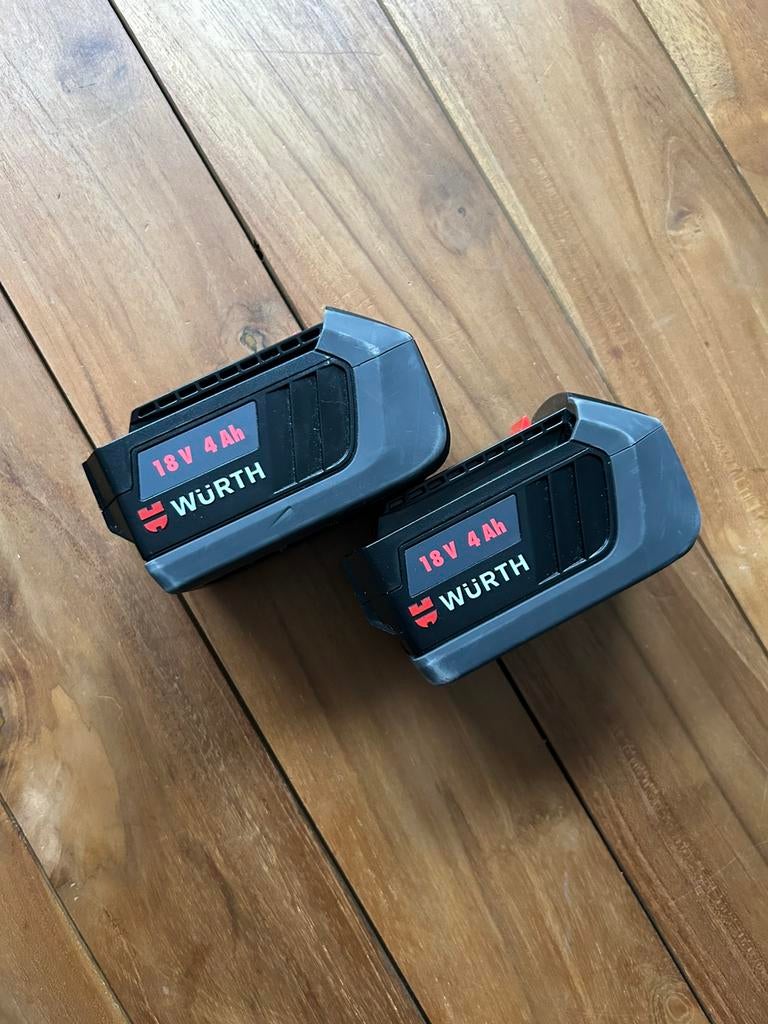 Würth M-CUBE 18V 4Ah ( 2 pièces), Enlèvement ou Envoi, Comme neuf