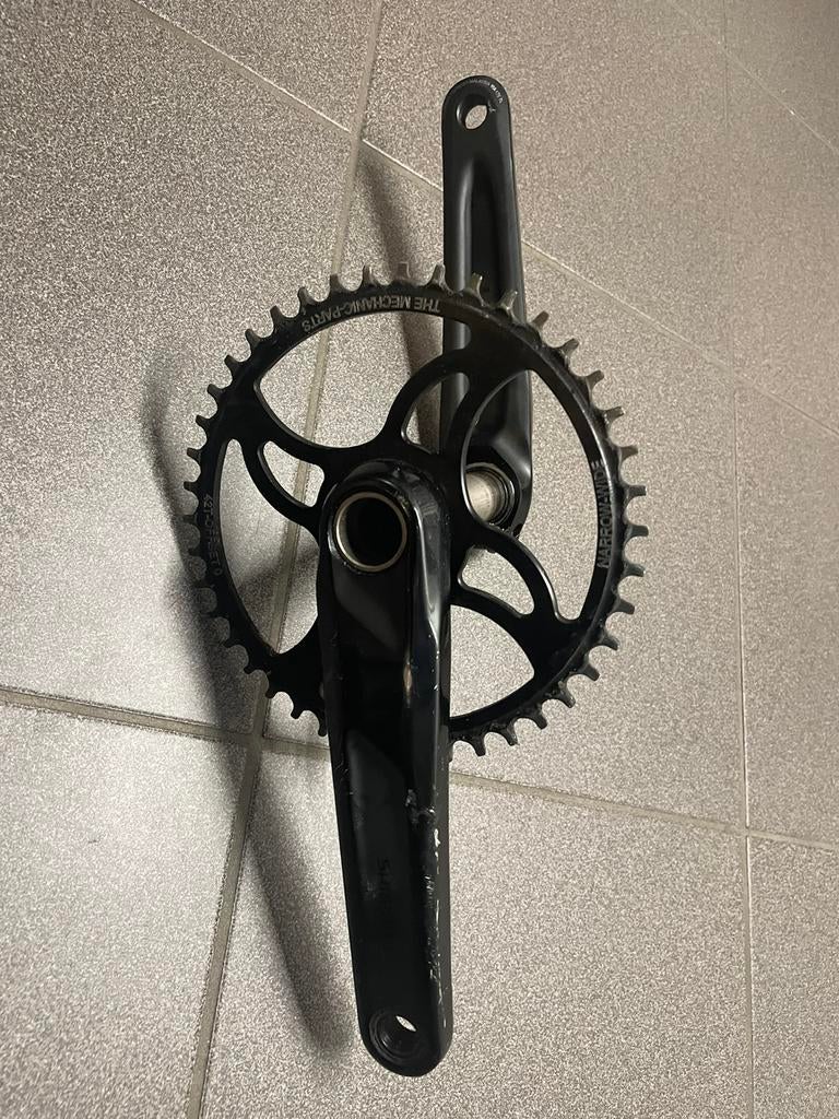 Crankstel Shimano FC MT611, Ophalen, Gebruikt
