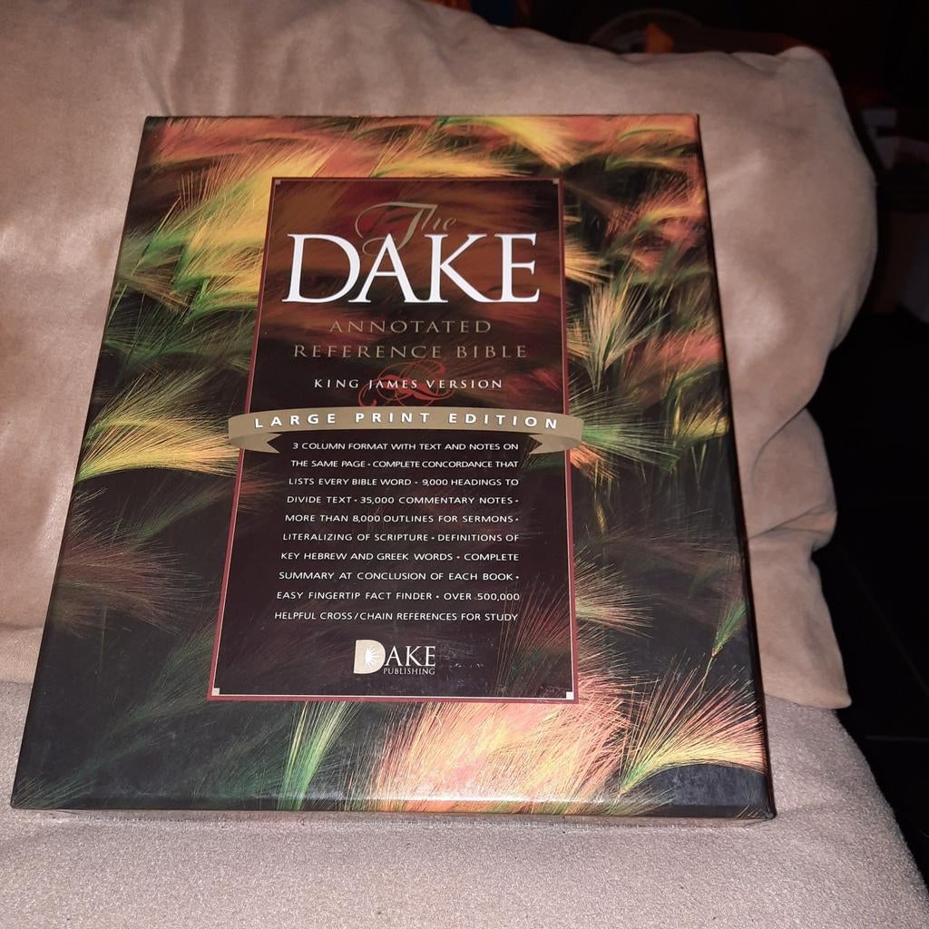 Bible (Dake). Faites une offre. Livre de langue anglaise., Enlèvement ou Envoi, Comme neuf