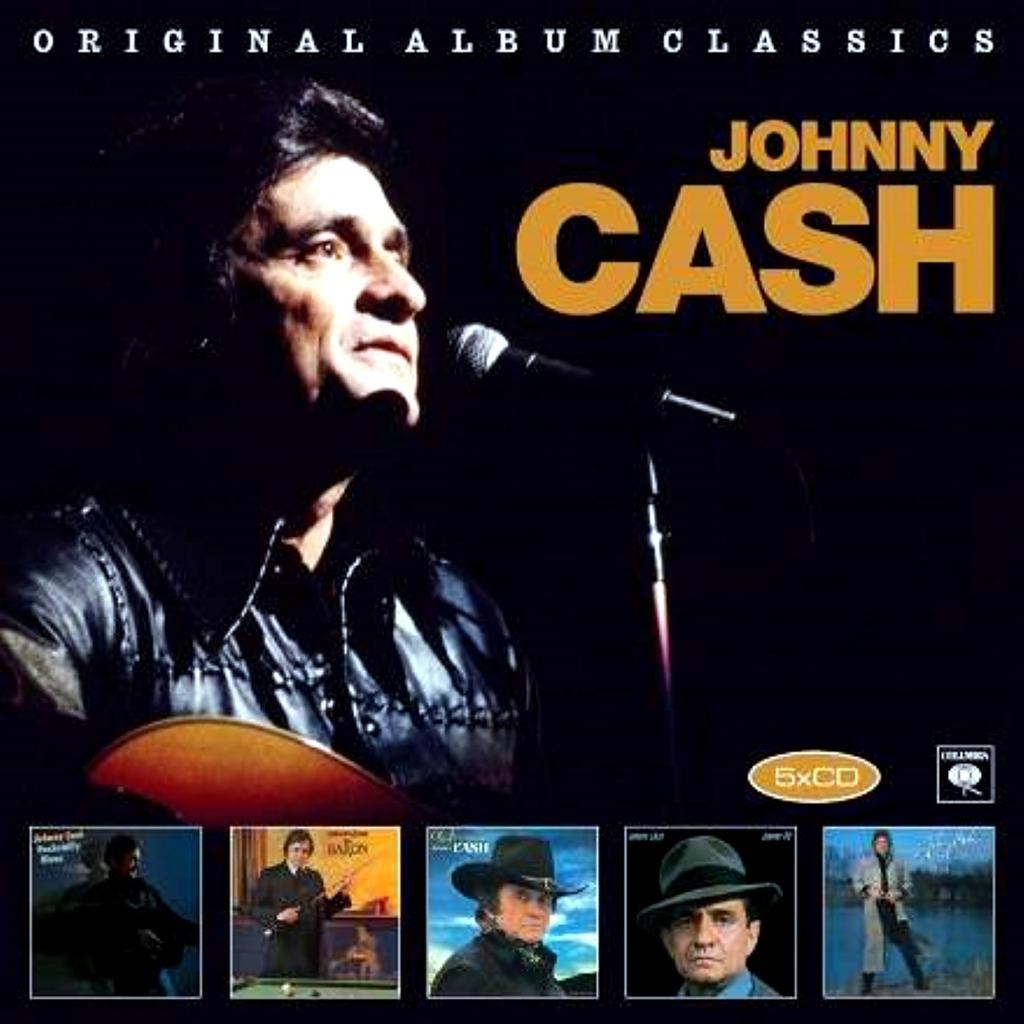 Coffret 5 Cd : Johnny Cash : Album Original Classiques (NOUV, Enlèvement ou Envoi, Neuf, dans son emballage, Coffret