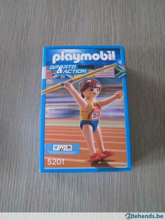 Playmobil Speerwerpster (5201) - nieuw !!!, Ophalen of Verzenden, Nieuw, Complete set