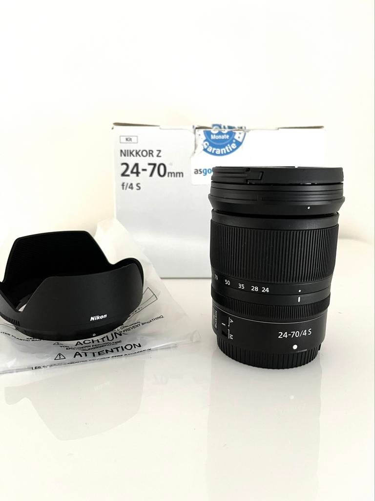 Nikon Nikkor Z 24-70 mm F4S, Ophalen of Verzenden, Zo goed als nieuw