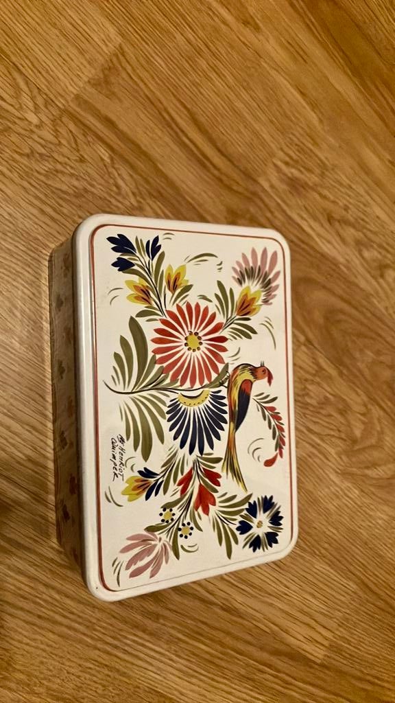 Vintage blikken doos, Ophalen of Verzenden, Zo goed als nieuw