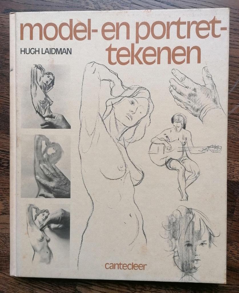 MODEL EN PORTRETTEKENEN  -  Hugh Laidman, Livres, Loisirs & Temps libre, Enlèvement ou Envoi, Utilisé, Hugh Laidman, Dessin et Peinture