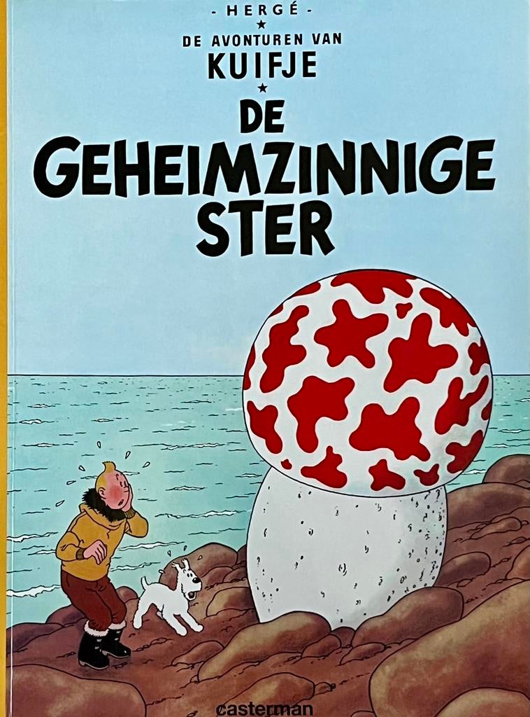 Kuifje - Hergé - De geheimzinnige ster - Goede staat, Eén stripboek, Ophalen of Verzenden, Gelezen, Hergé