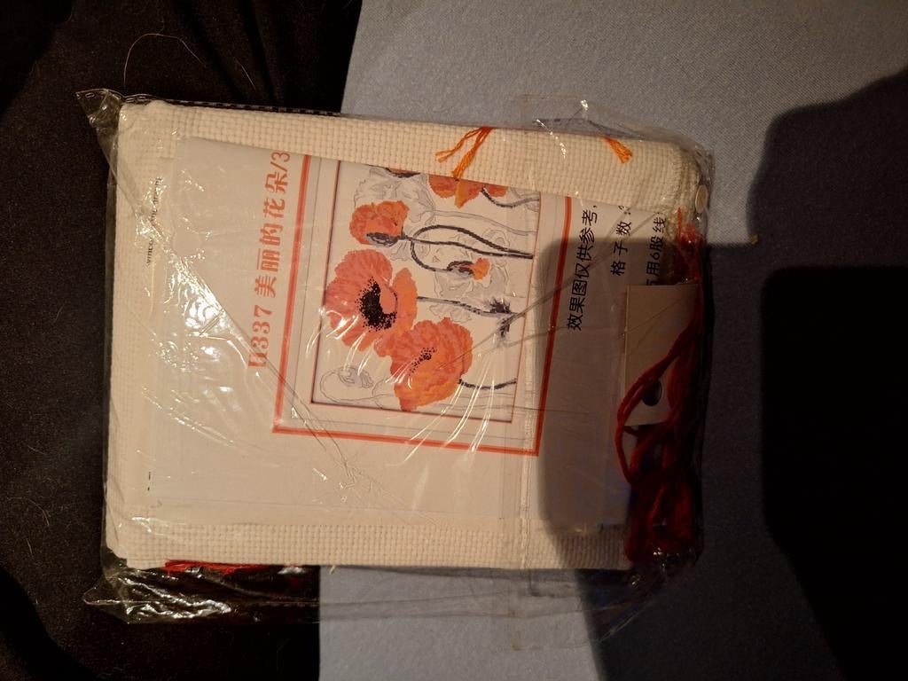 Klaprozen  om te borduren, Ophalen of Verzenden, Patroon