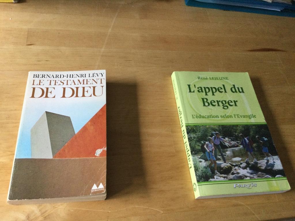 BIBLIQUE:TA PAROLE/JACINTA-FATIMA/TESTAMENT/APPEL DU BERGER, Enlèvement ou Envoi, BRUNETTI/BECK