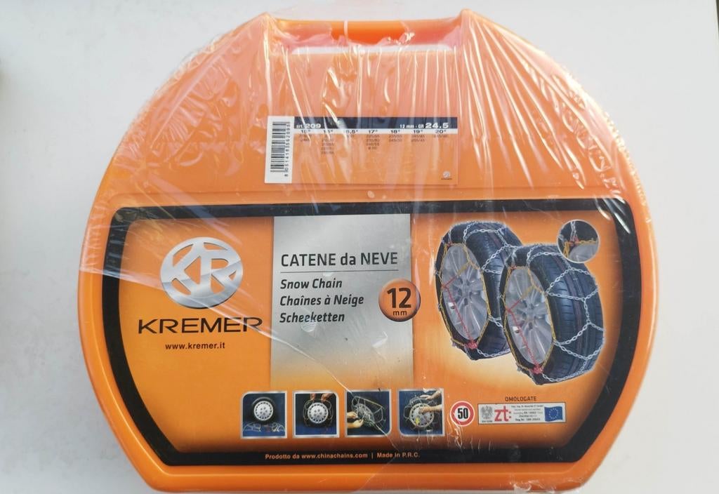 Te huur: Sneeuwkettingen Kremer 209 (Ford Kuga), Ophalen