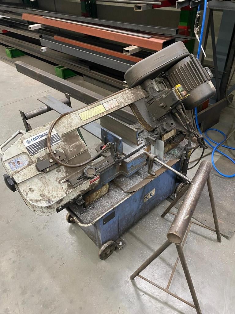 Zaagmachine Contimac, Enlèvement