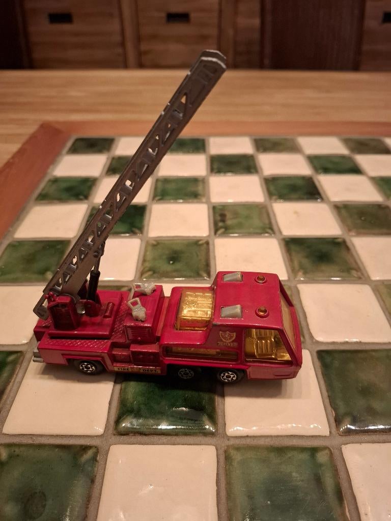 MATCHBOX BRANDWEERWAGEN K-9 1972, Kinderen en Baby's, Speelgoed |Speelgoedvoertuigen, Gebruikt, Ophalen of Verzenden