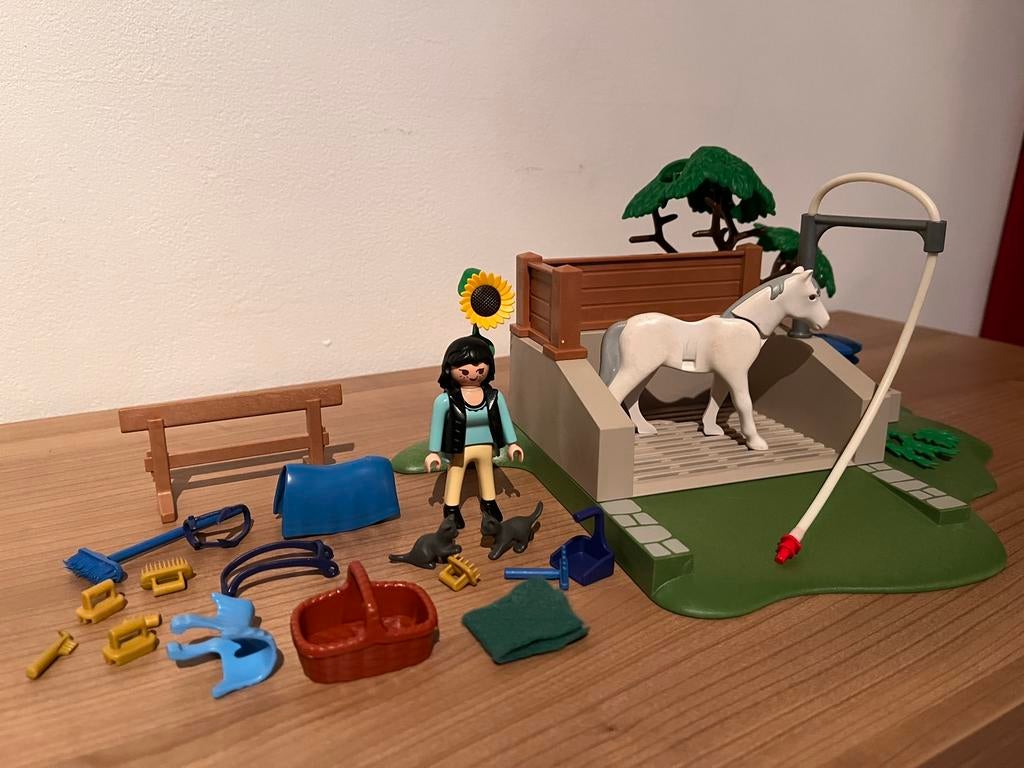 Playmobil - paarden, Kinderen en Baby's, Speelgoed | Playmobil, Ophalen of Verzenden, Zo goed als nieuw