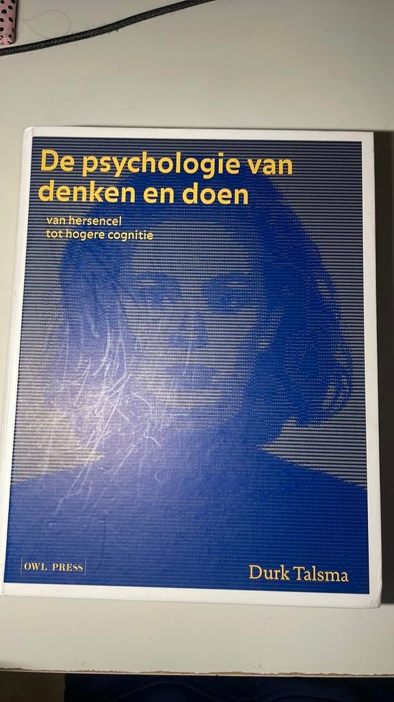Psychologie van denken en doen, Boeken, Ophalen of Verzenden, Zo goed als nieuw, Geesteswetenschap
