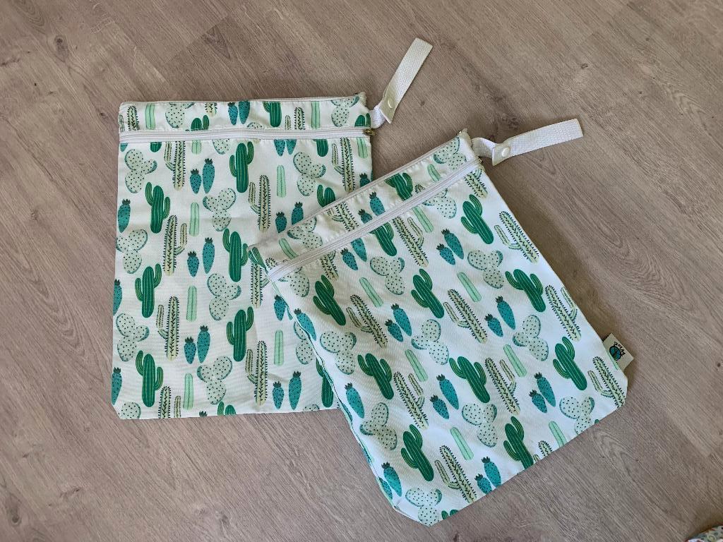 ♫ Planet Wise Wet/dry bag cactus, Enfants & Bébés, Bains & Soins, Utilisé, Autres types, Autres marques, Enlèvement ou Envoi