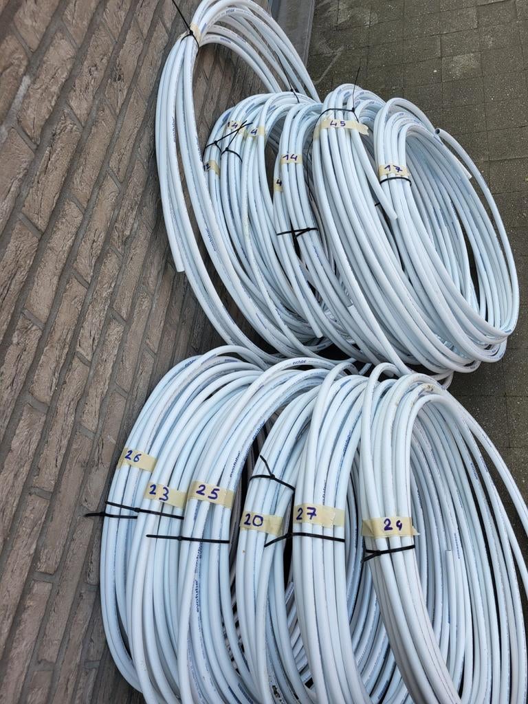 Alupex 16mm 1 euro/mètre Tuyau Evo Excédent important de tuy, Enlèvement ou Envoi, Comme neuf