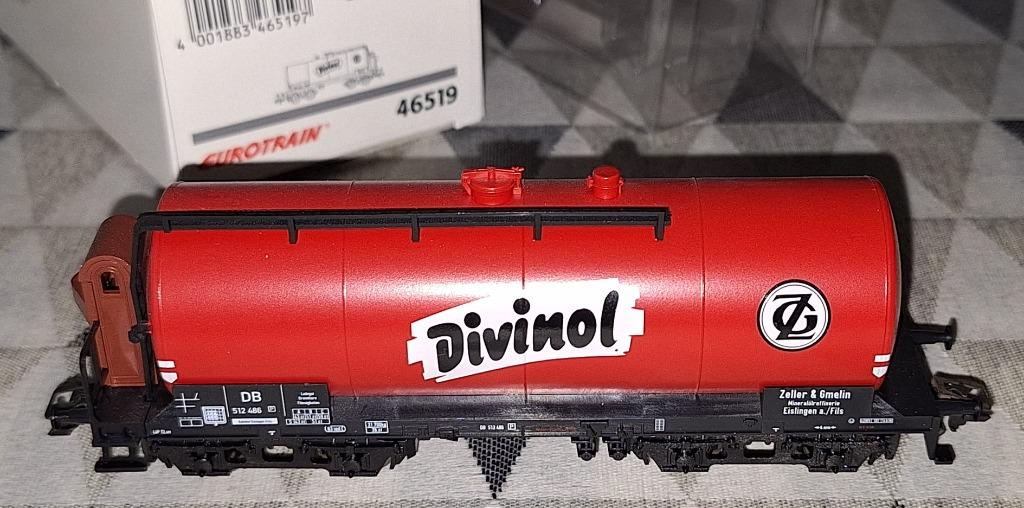 Märklin HO 46519 ketelwagen "Divinol" van de DB, Ophalen of Verzenden, Zo goed als nieuw, Wagon, Märklin