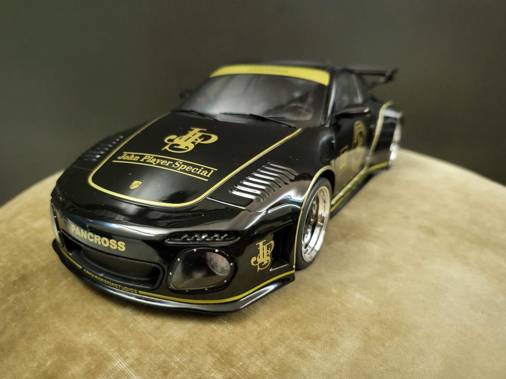 Porsche 911 (997) RWB JPS MCG 1:18 neuve, en boîte., Ophalen of Verzenden, Nieuw, Auto, Overige merken