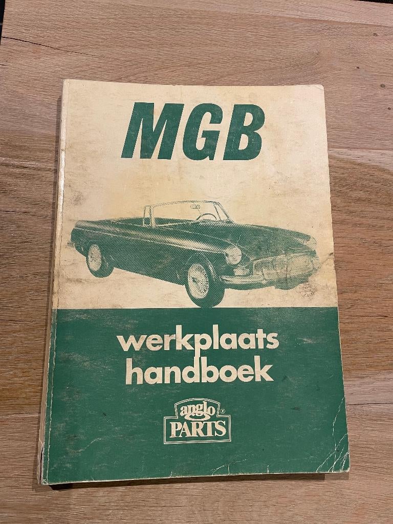 MGB werkplaats handboek, Auto diversen, Handleidingen en Instructieboekjes, Ophalen