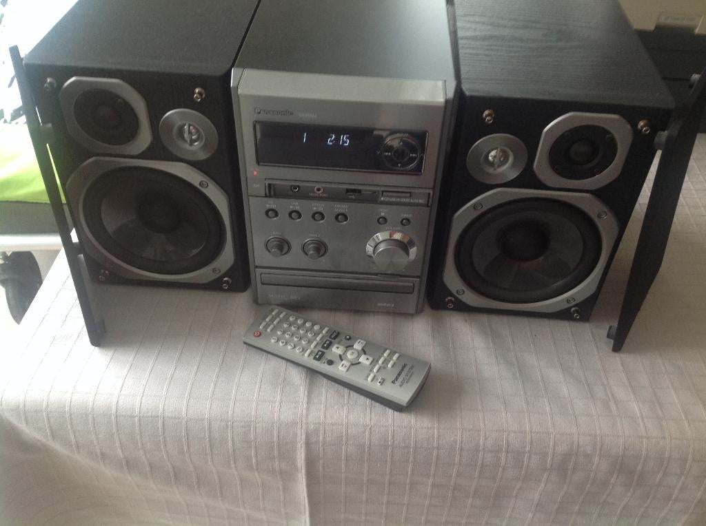Panasonic SA-PMX4 Miniset, TV, Hi-fi & Vidéo, Chaîne Hi-fi, Comme neuf, Enlèvement ou Envoi