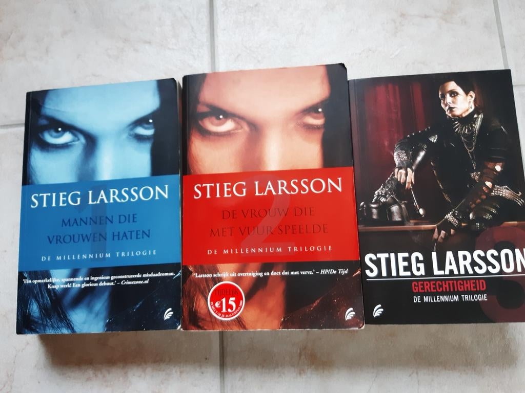 Stieg Larsson - de millennium trilogie, Enlèvement ou Envoi, Utilisé, Stieg Larsson