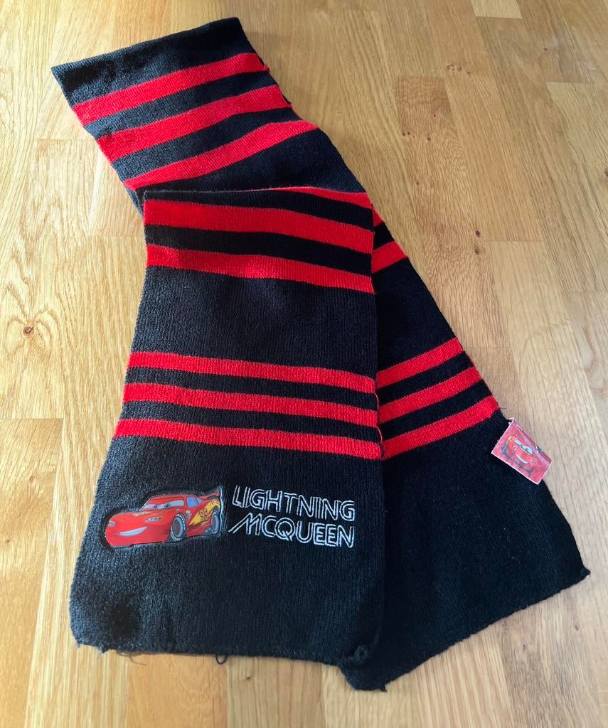Écharpe Flash McQueen Disney, Kinderen en Baby's, Kinderkleding | Mutsen, Sjaals en Handschoenen, Disney, Gebruikt, Ophalen of Verzenden