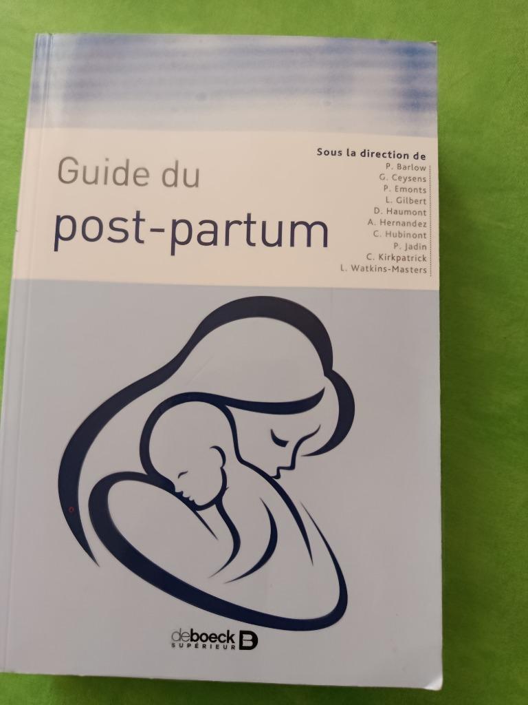 Guide post-partum - P. BARLOW, Livres, Enlèvement ou Envoi, Comme neuf, P. BARLOW