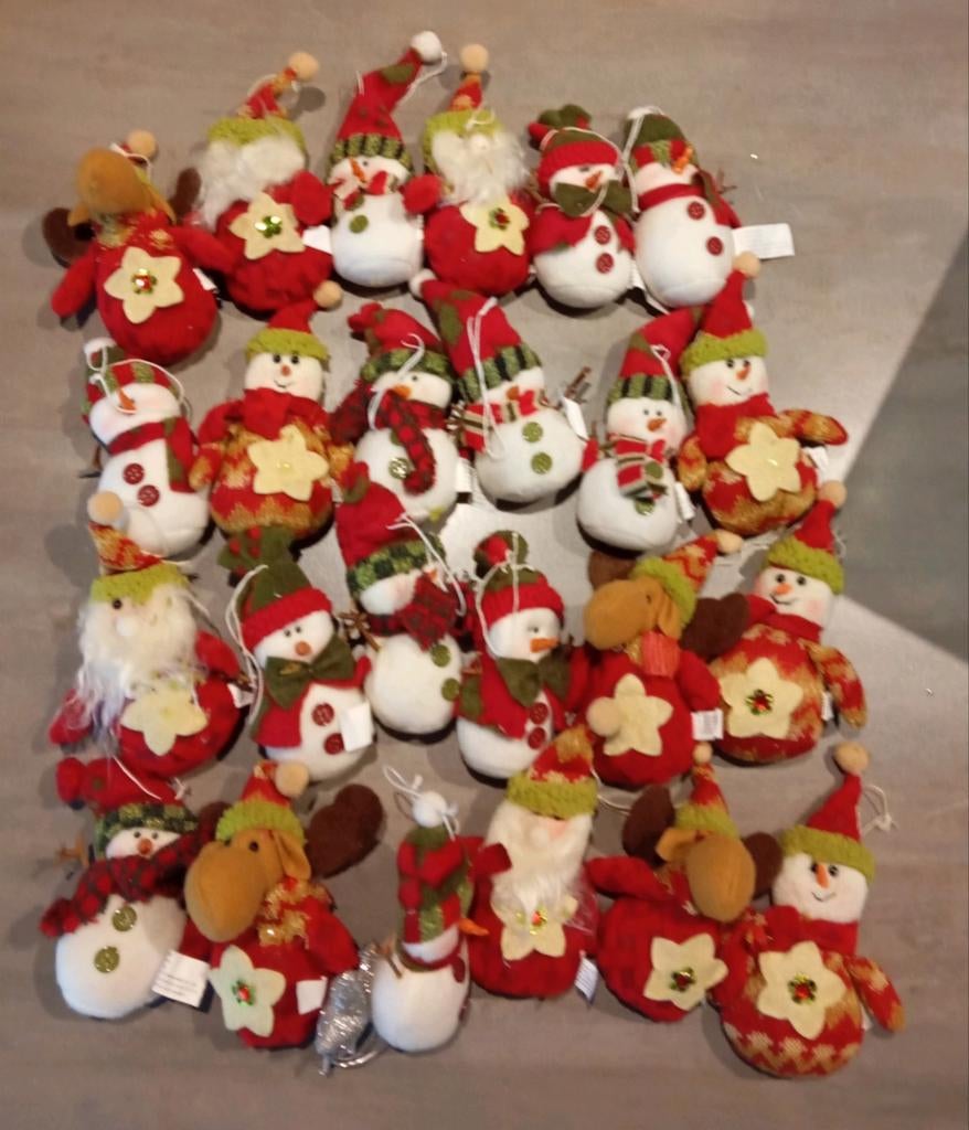 24 figuren voor in de kerstboom, Ophalen