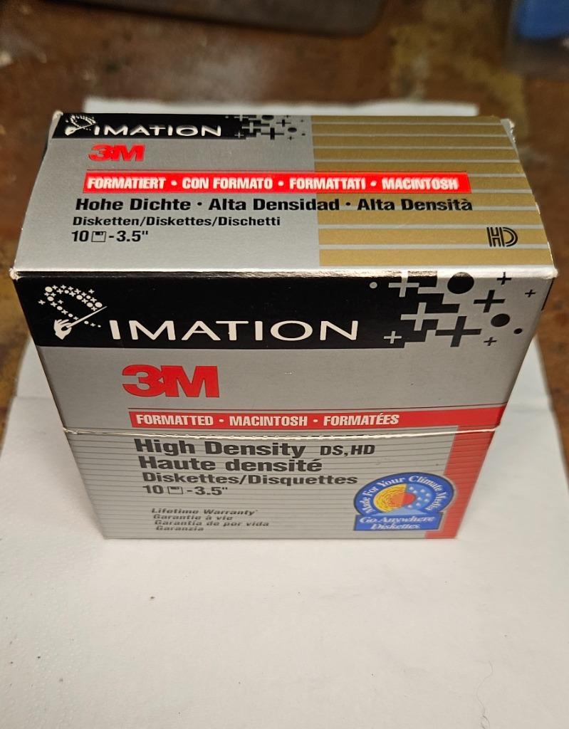 Disquettes 3,5" neuves 3M HighDensity. Lot de 8, Enlèvement ou Envoi, Neuf, Autres types