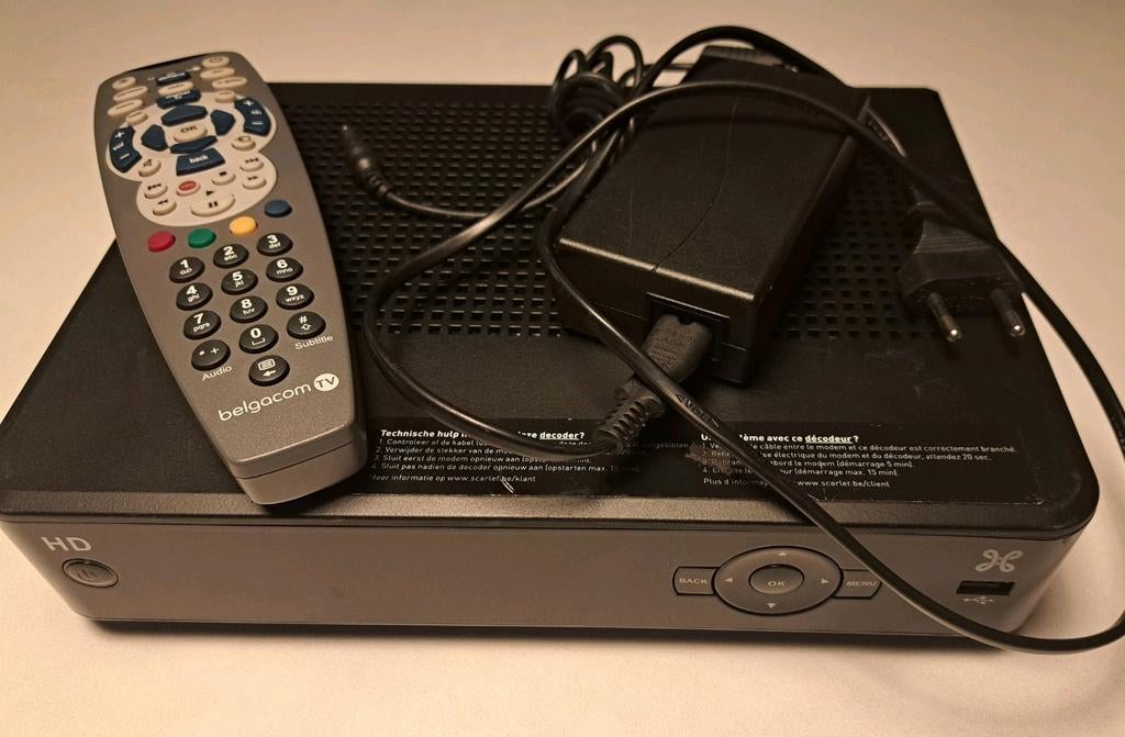 Belgacom decoder HD, TV, Hi-fi & Vidéo, Enlèvement ou Envoi, Utilisé, Décodeur