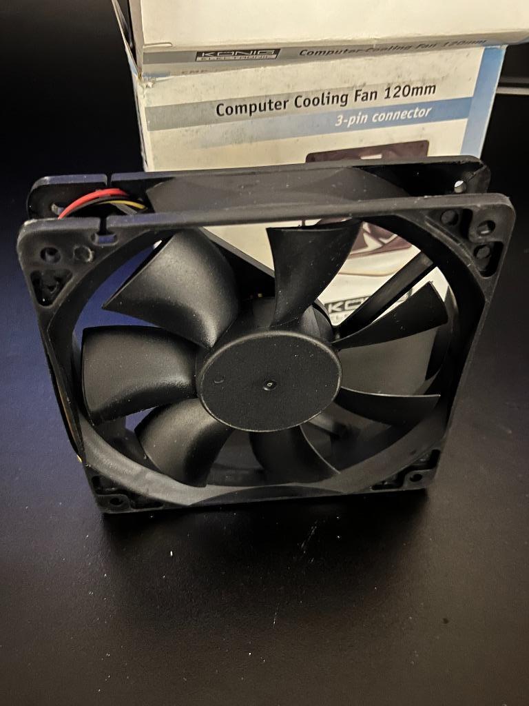 KONIG PC Cooling Fan 120mm, Computers en Software, Computerkoelers, Ophalen of Verzenden, Nieuw, Luchtkoeling