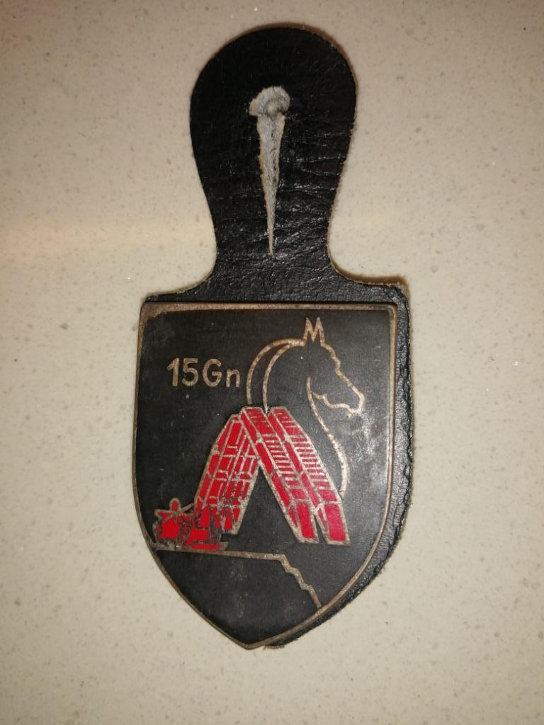 BELGIQUE - ABL - BRELOQUES GENIE ET CAVALERIE (8), Verzamelen, Ophalen of Verzenden, Landmacht, Embleem of Badge