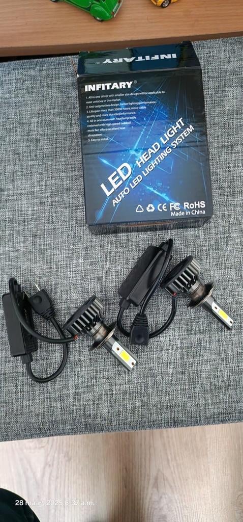 Led autolamp, Ophalen